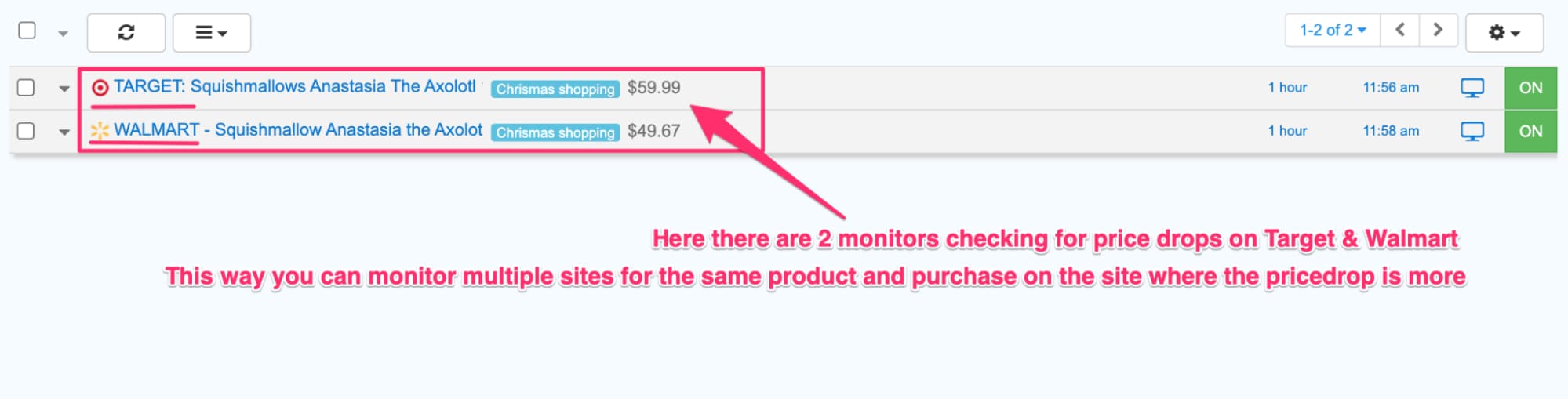 Compare price of squishmellows on different websites